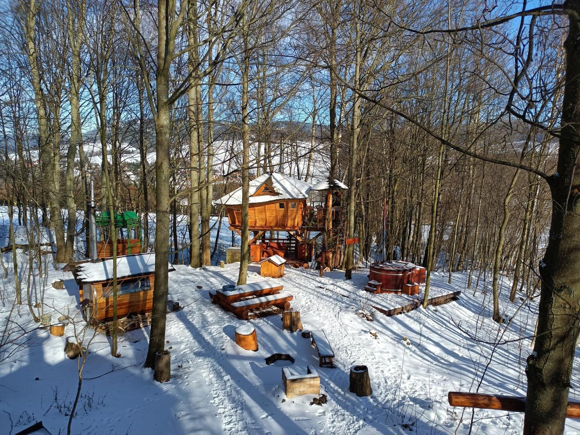 Hotel Treehous Sneznik S Wellness Dolní Morava Esterno foto